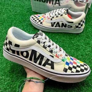 Vans Comfycush Old Skool Moma Brand Checkerboard